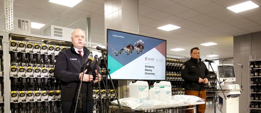 KGHM od poniedziałku dostarczy pierwszą partię płynu biobójczego