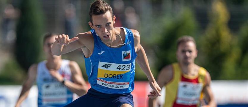 Lekkoatletyka. Patryk Dobek o... zaludnionym Wuhan