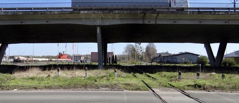 Ul. Gdańska z estakadą do przebudowy