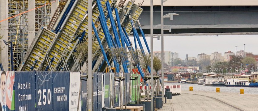 Budowa Morskiego Centrum Nauki zajęła nabrzeże