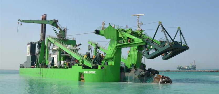 „Amazone” będzie pogłębiać tor wodny Świnoujście – Szczecin
