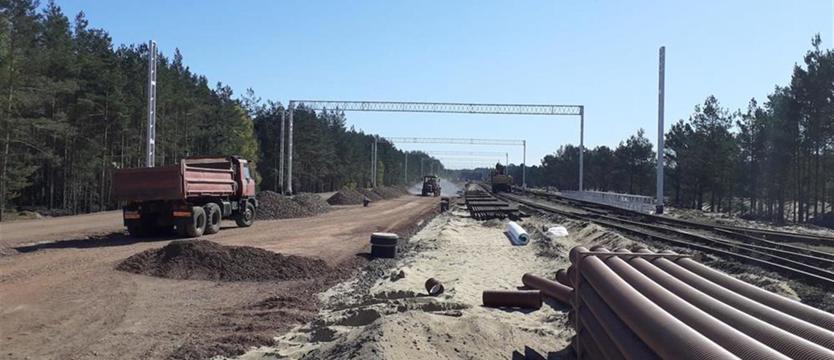 Prace na torach do portów trwają pomimo epidemii