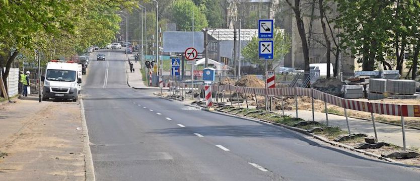 Utrudnienia na ul. Witkiewicza w Szczecinie. Twardowskiego prawie gotowa