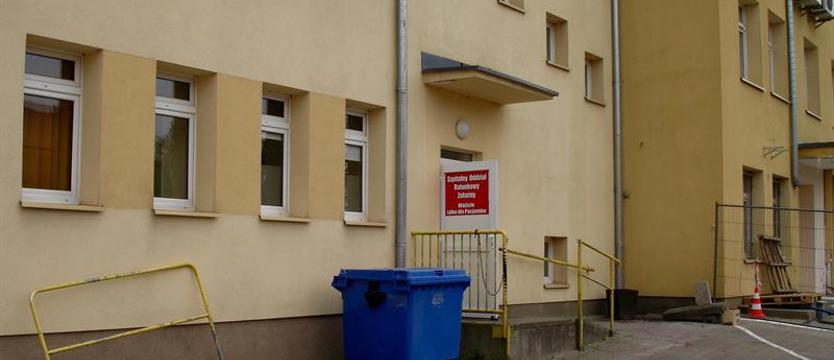 Dezynfekcja na oddziałach koszalińskiego szpitala