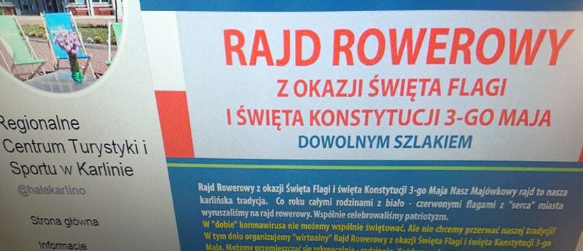 Rajd rowerowy w Karlinie inny niż zazwyczaj
