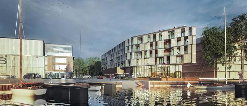 Kolejna inwestycja nad jeziorem Dąbie. Szczecin zmierza ku wodzie
