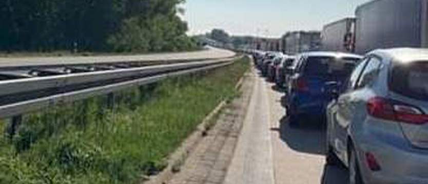 10-kilometrowy korek na granicy w Kołbaskowie
