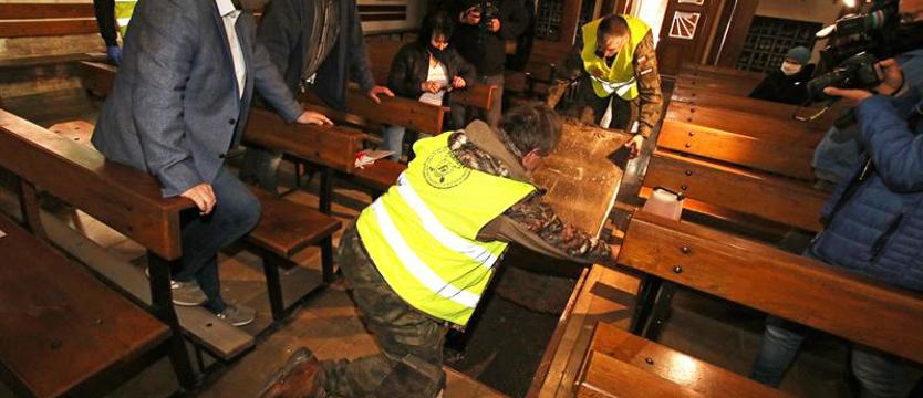 Otworzyli właz do krypty. Miejsce spoczynku Macieja von Krockowa