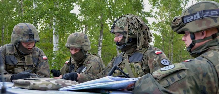 Żołnierze 12. Brygady Zmechanizowanej ćwiczą na Defender Europe 20 Plus