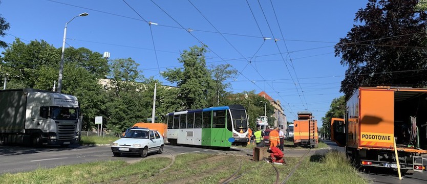 Wykoleił się tramwaj linii 11