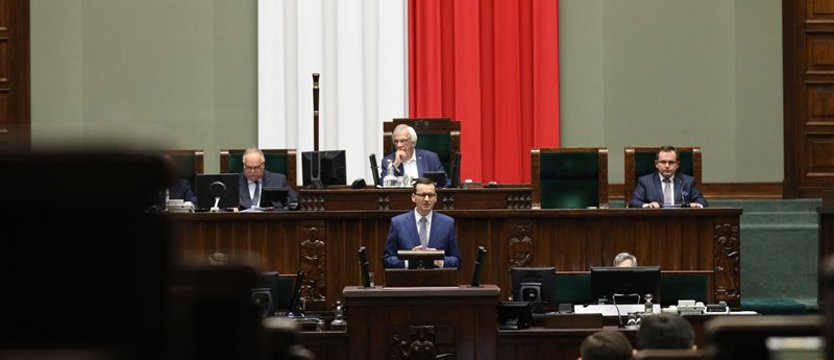 Rząd Mateusza Morawieckiego otrzymał wotum zaufania