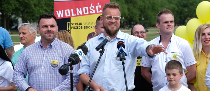 Paweł Tanajno w Szczecinie