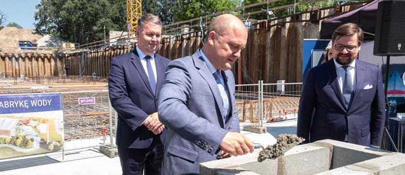 Szczeciński aquapark. Akt i kamień węgielny wmurowane