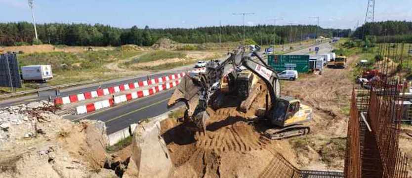 Znowu utrudnienia na węźle Szczecin-Kijewo. Roboty do czwartku