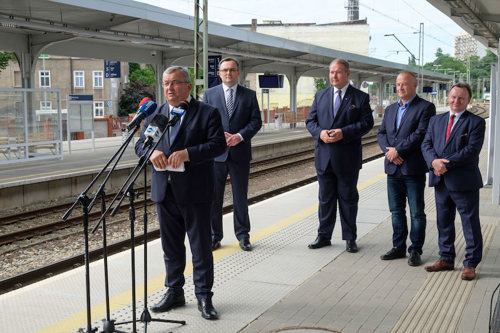 Minister Adamczyk w Szcecinie
