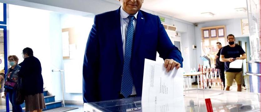 Prezydent Koszalina już oddał głos w wyborach