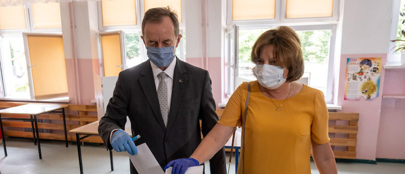 Marszałek Tomasz Grodzki oddał swój głos