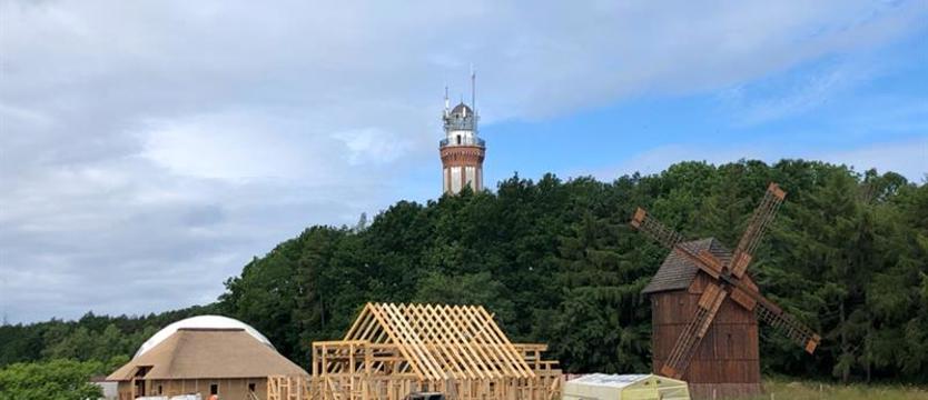 Skansen etnograficzny pod latarnią morską