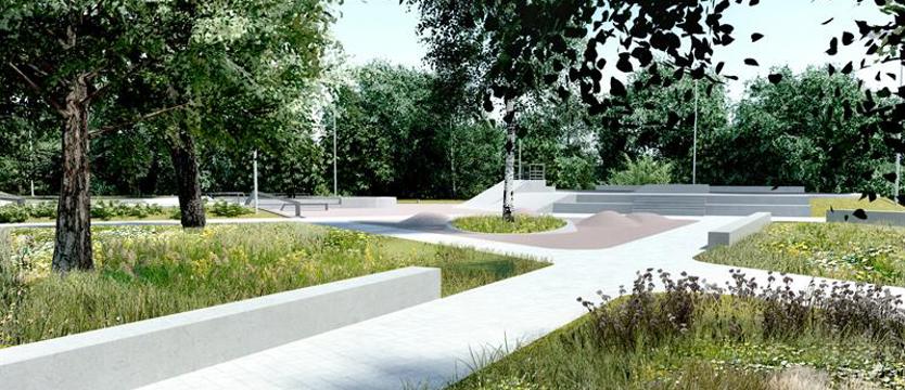 Skatepark w zawieszeniu