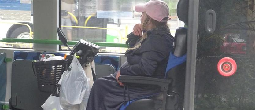 Pani Bogumiła ("Balbina") potrącona przez autobus komunikacji miejskiej
