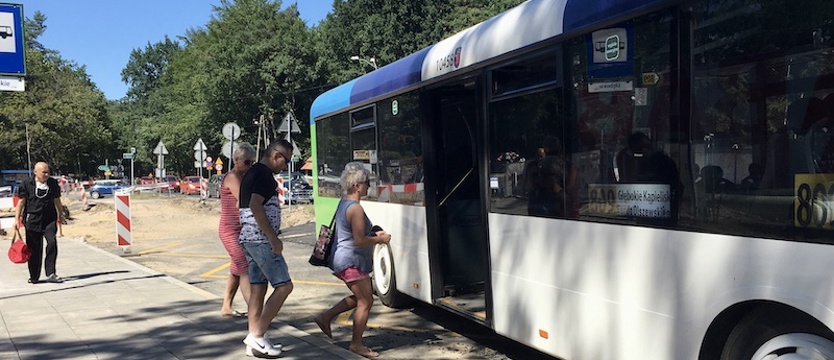 Głębokie bez tramwajów. Dzień pierwszy