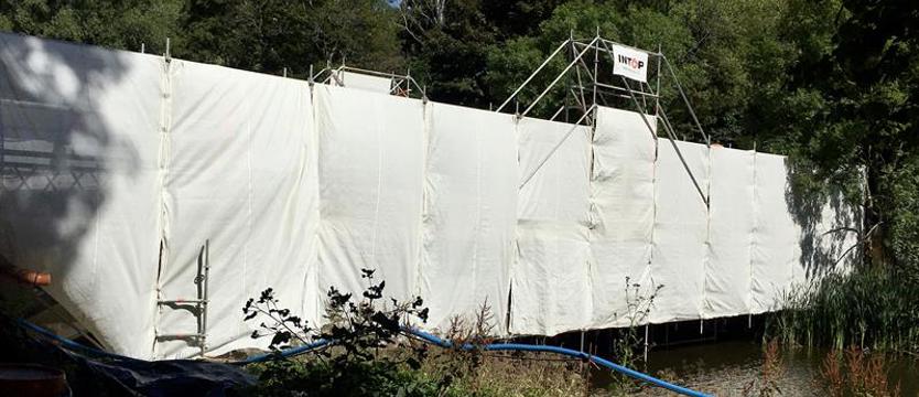 Finiszują z mostkiem nad Rusałką