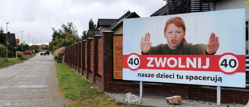 Apel mieszkańca: Kierowco, zwolnij!