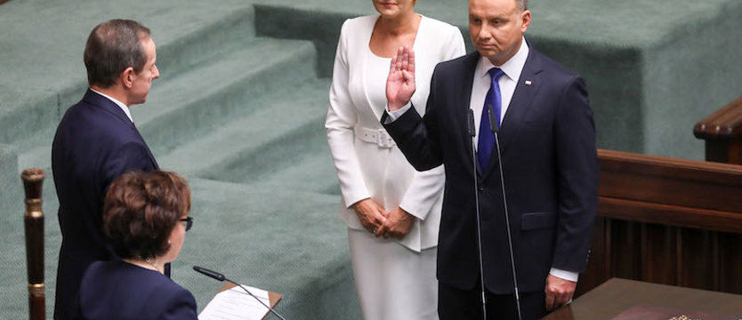 Zaprzysiężenie prezydenta – Andrzej Duda oficjalnie rozpoczął drugą kadencję