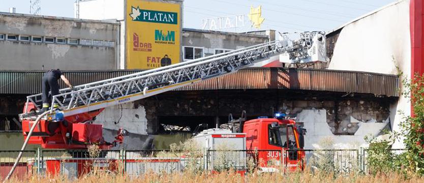 Pożar sklepu meblowego „Platan”