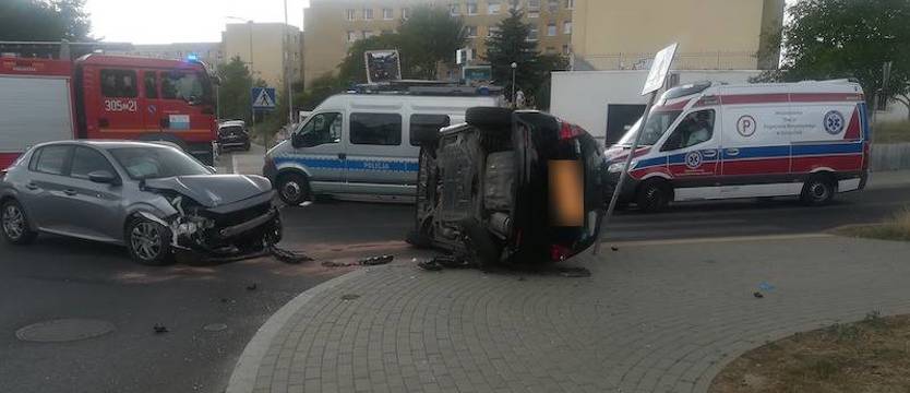 Wypadek na ulicy Kormoranów