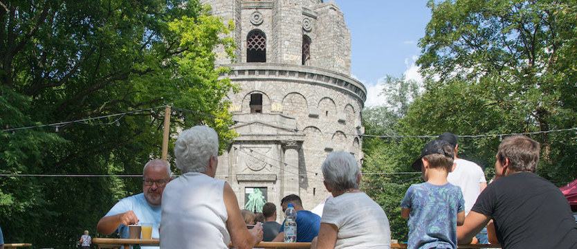 Kolejny grill pod wieżą Bismarcka