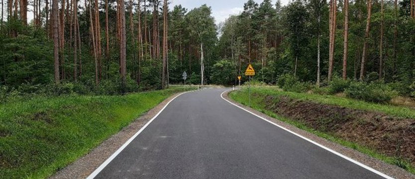 Można już jechać drogą Niedźwiedź – Zdunowo