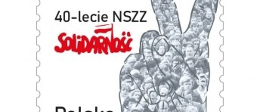 Wydali znaczek upamiętniający 40-lecie Solidarności