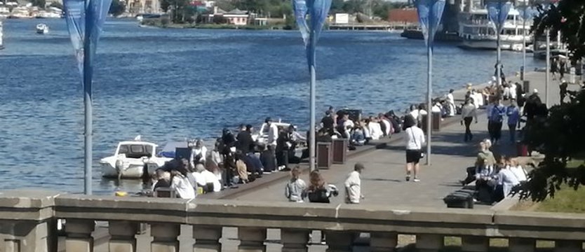 Początek roku szkolnego na szczecińskich bulwarach
