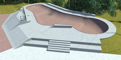 Skatepark na osiedlu Majowym