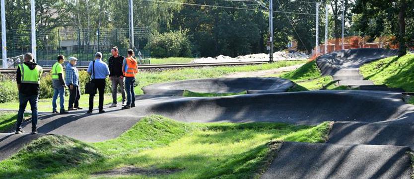 Odbierają warszowski pumptrack