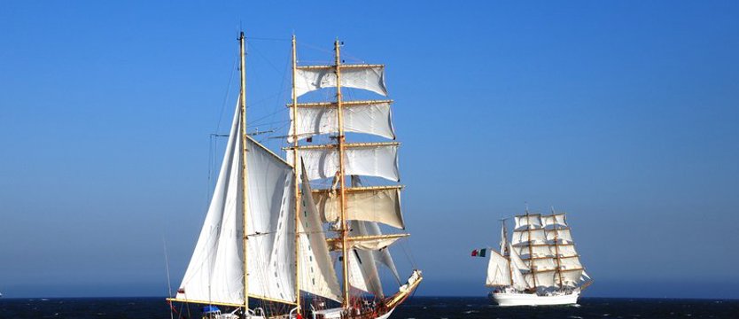 STS Pogoria z wizytą w Szczecinie