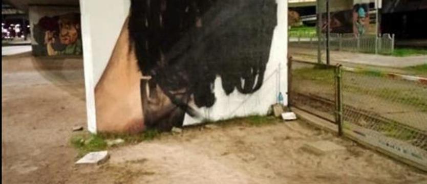 Znów zamalowali mural