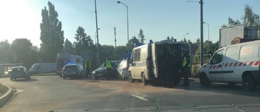 Zatrzymany po pościgu na rondzie Gierosa
