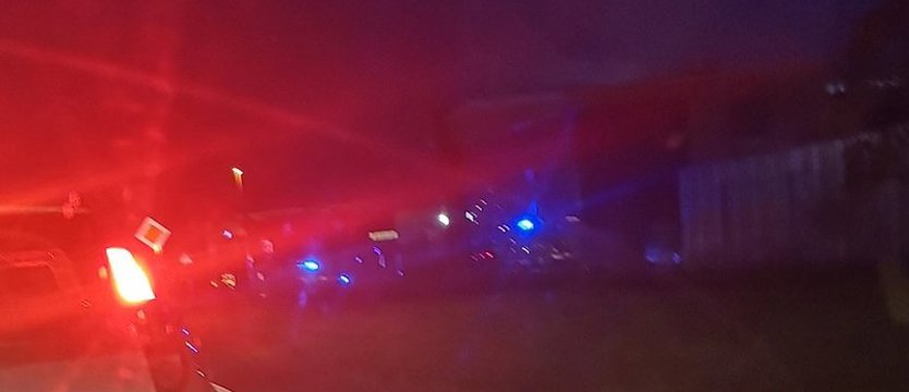 Rowerzysta potrącony na krajowej dziesiątce