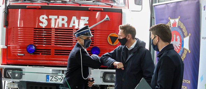 Dwa miliony złotych dla Ochotniczej Straży Pożarnej w Zachodniopomorskiem