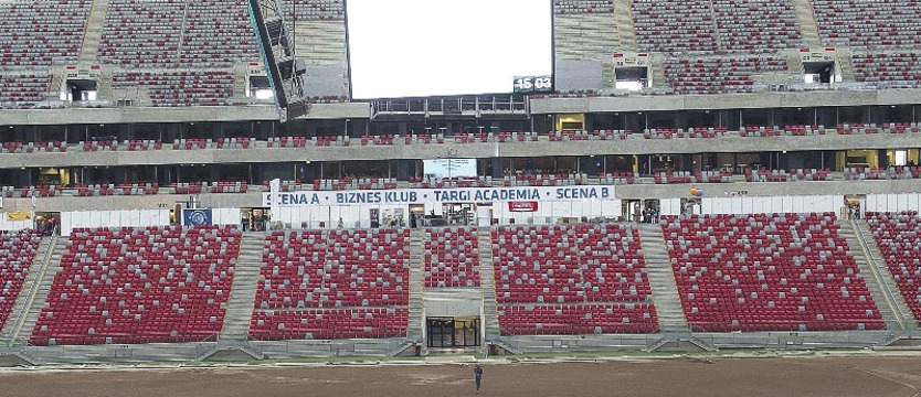 Prace na Stadionie Narodowym trwają. Powstaje szpital tymczasowy