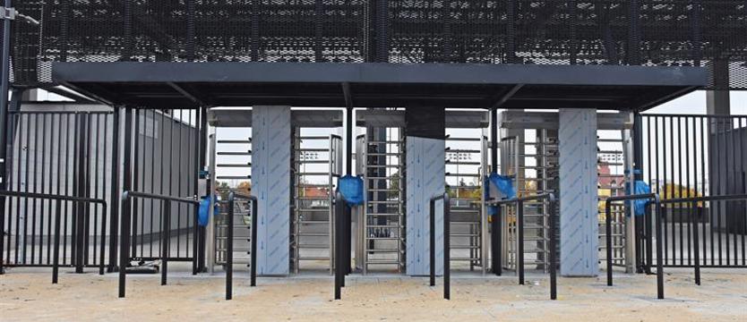 Na budowie stadionu