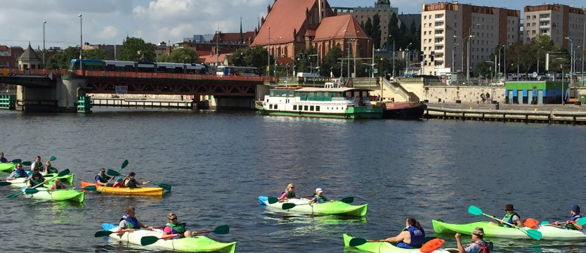 Szczecin w kajaku