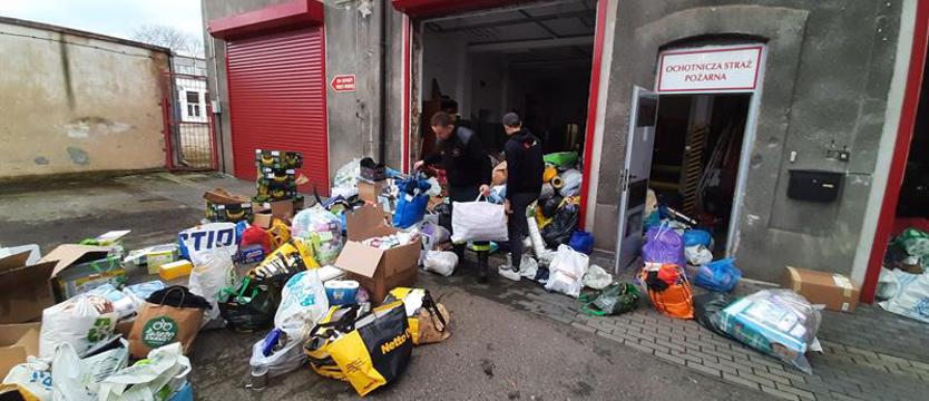 Police też pomagają Ukrainie