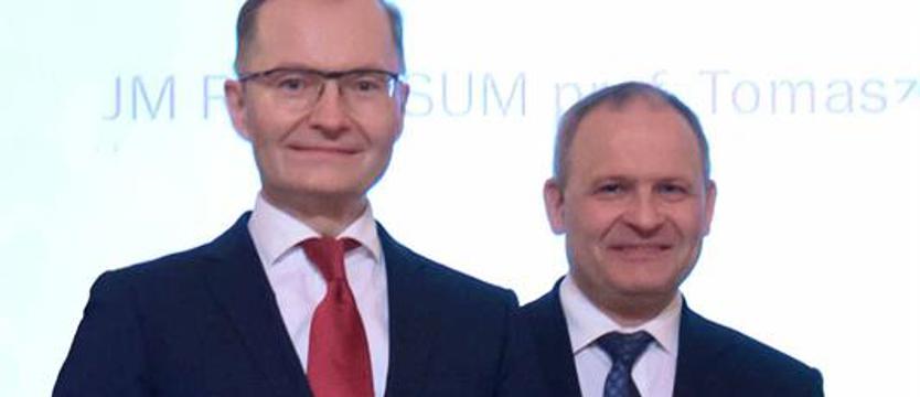 Rektor PUM z nagrodą Złoty Otis