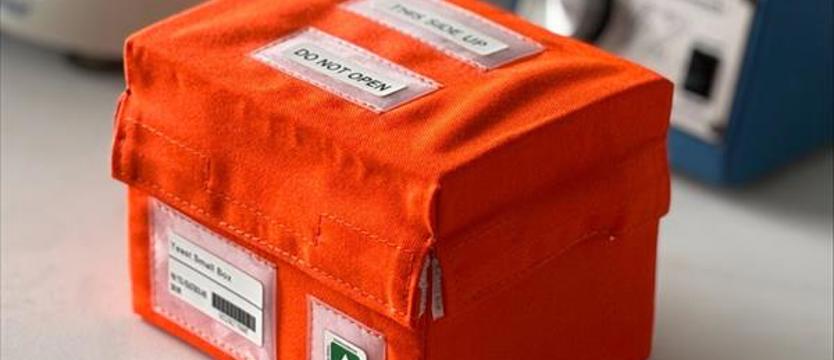 Kosmiczny ładunek przeszedł odprawę celną. Teraz czas na badania w laboratorium