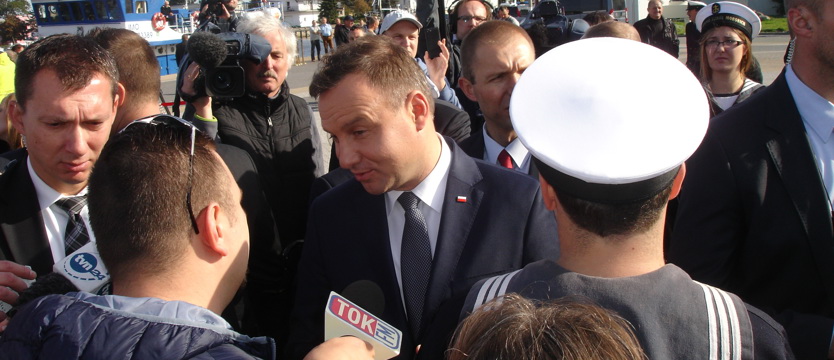 Prezydent obiecał rybakom (galeria)