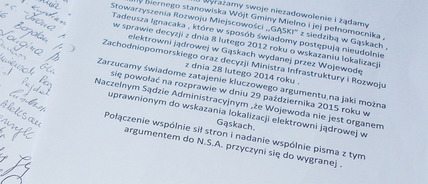 Sprzeciw antyatomowy sięga Wielkopolski
