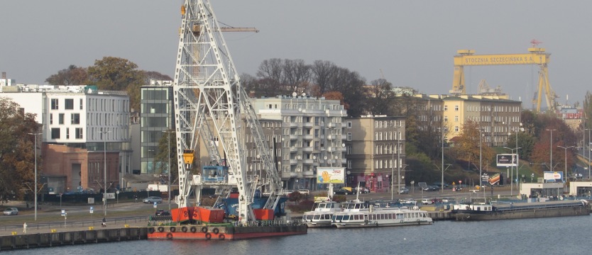 Pływający superdźwig powstanie w Szczecinie?